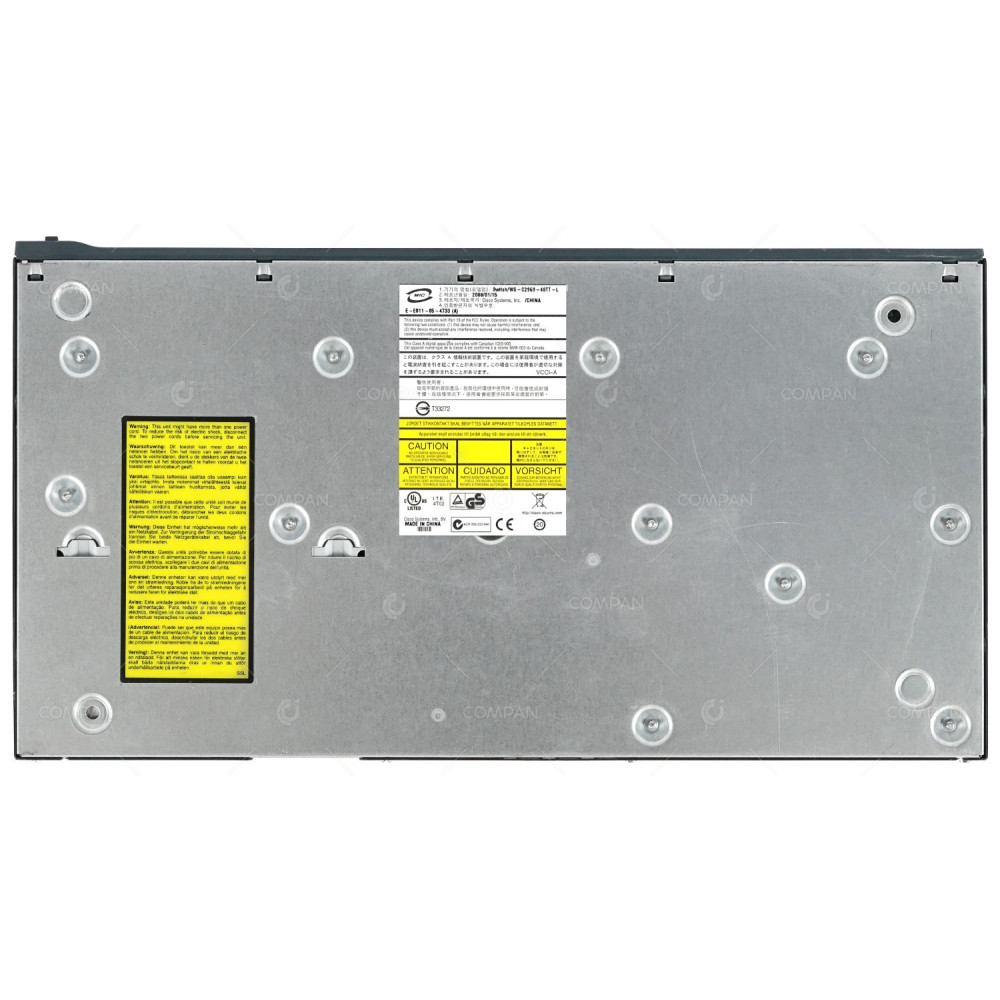 WS-C2960-48TT-L CISCO CATALYST 2960 48 PORT 100MB ETHERNET 2 PORT 1GB ETHERNET SWITCH  -